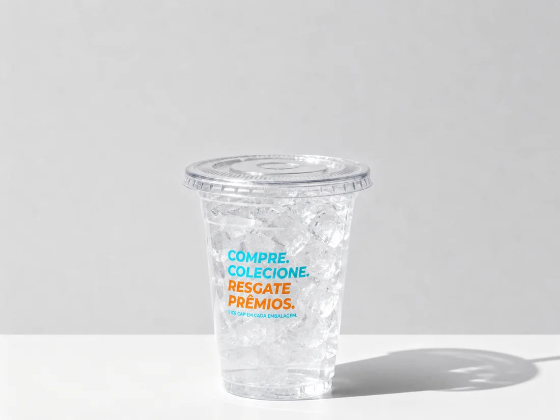 Copo Ice Station com comunicação Ice Cap
